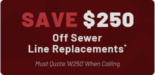 Sewer Line Replacement Discount Warrenton